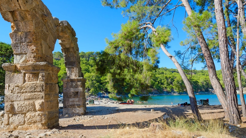 Plaja Phaselis Antalya