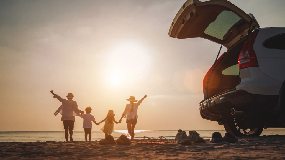 Transportul cu masina spre Albena