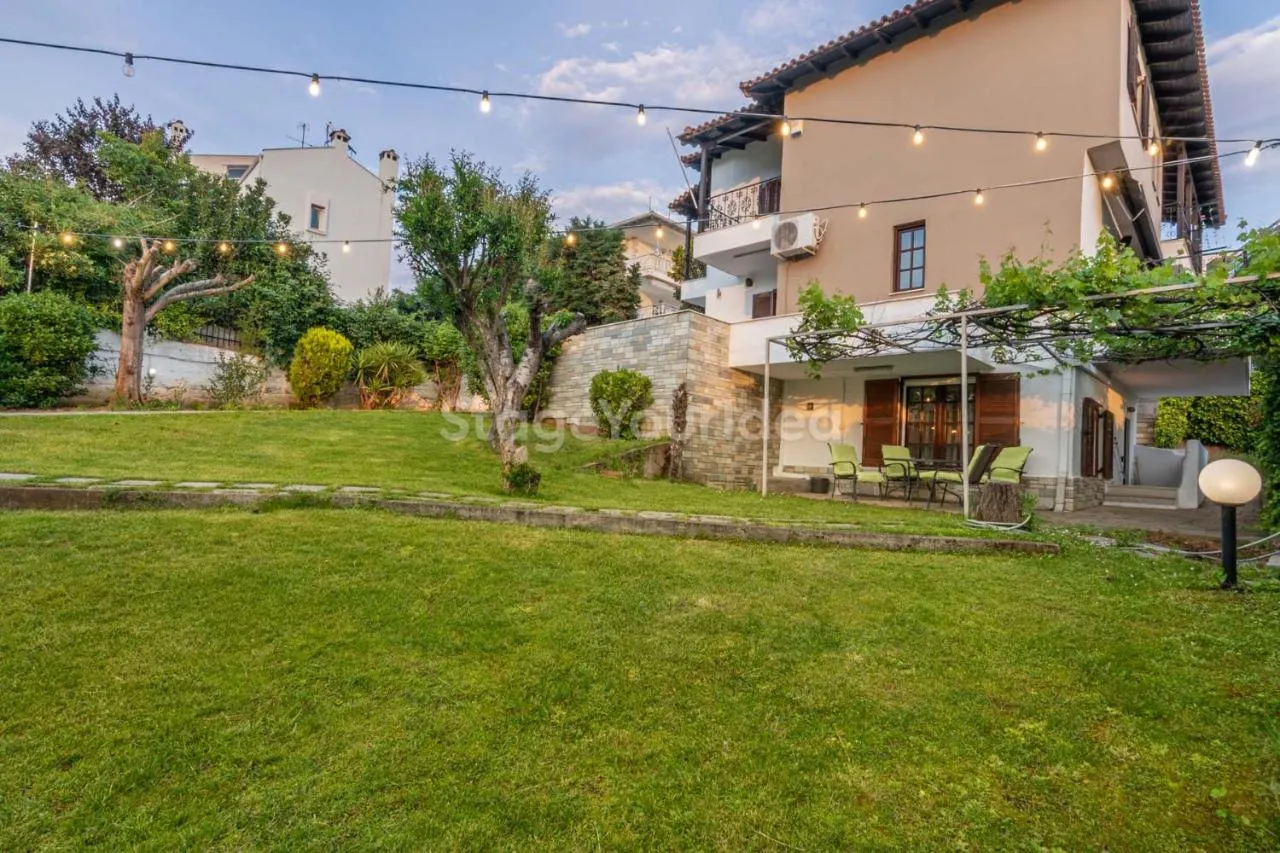 Traditional Apartment Part Of A Detached Villa On A Luxurious Hill Of Thessaloniki Panorama