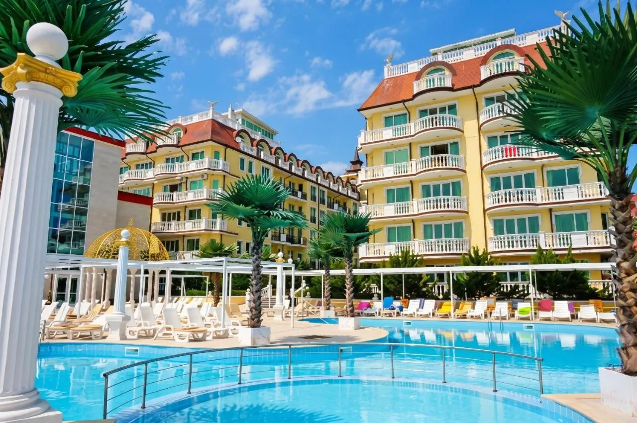 Coastal Studio With Sea View In Elenite 40m + Pool